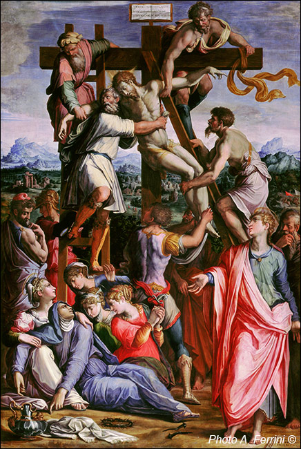 Casentino: Giorgio Vasari, Deposition