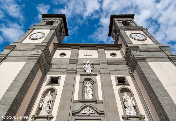 Casentino; church of the Camaldoli Hermitage