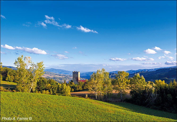 Casentino: scorcio paesaggistico