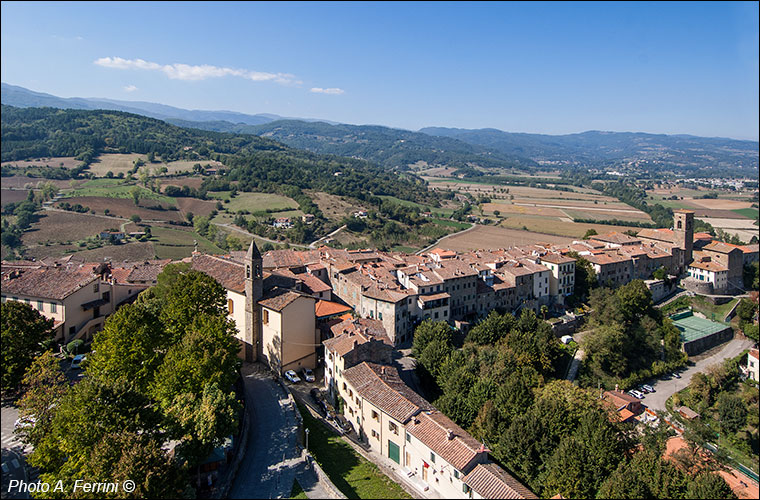 Casentino: borgo di Poppi