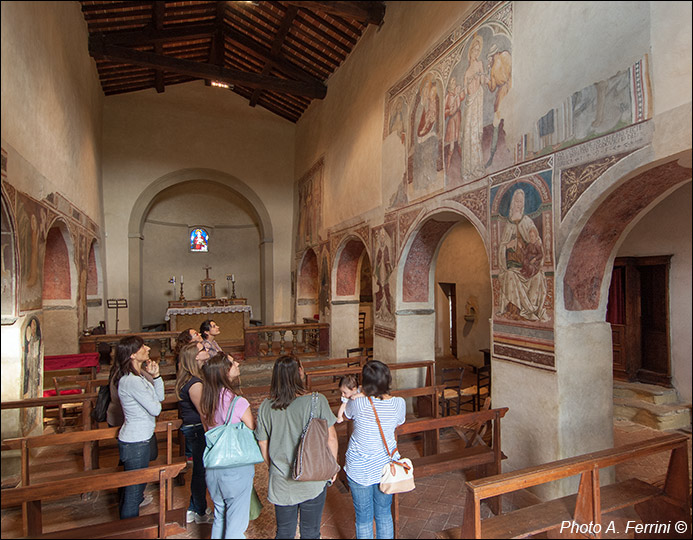 Casentino: Churc of Sietina