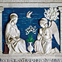 Casentino: Della Robbia ceramic