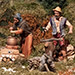 Presepe del Borro, i personaggi