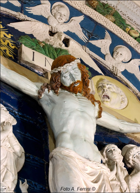 Crocifissione, Andrea della Robbia