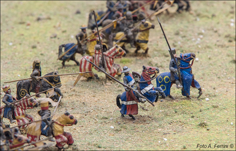 Dante, cavaliere in battaglia