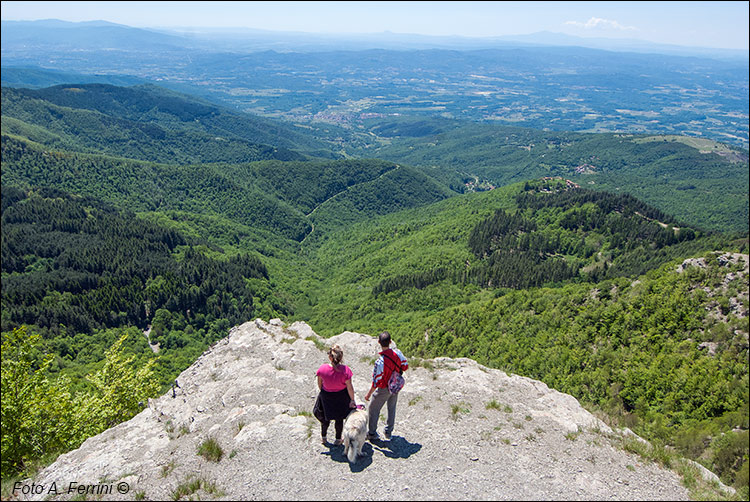 Panorama da Le Tre Punte