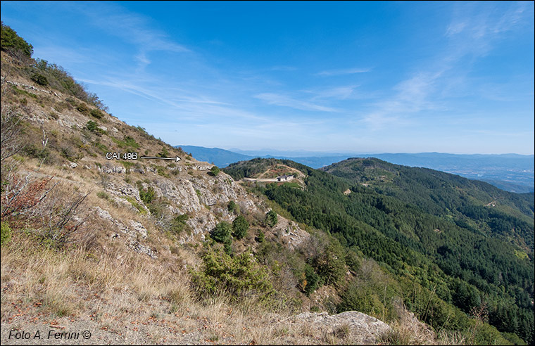 Panorama su Pian di Lavacchi