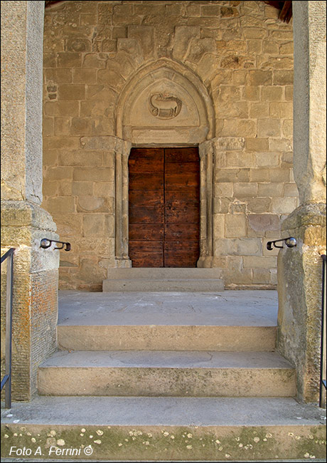 Oratorio di Sant’Agata, il portale