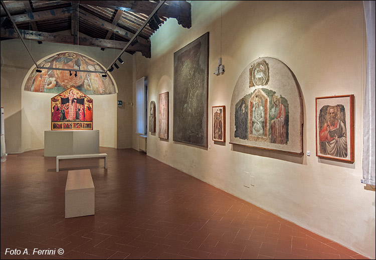 Museo Medievale Arezzo, affreschi staccati