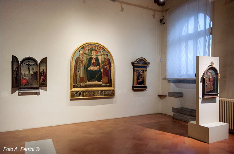 Madonna in trono, Lorentino d'Andrea