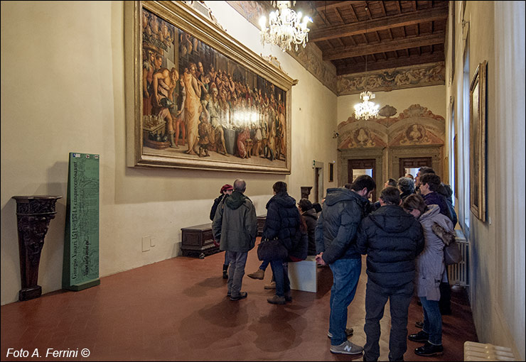 Museo d'Arte medievale di Arezzo, il salone