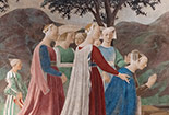 Piero Della Francesca's frescos in Arezzo