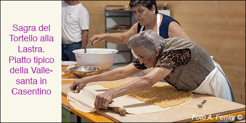 Sagra del tortello alla lastra