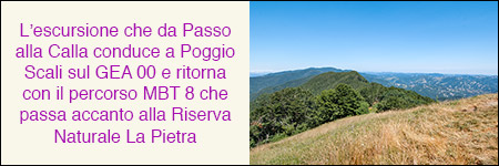 Dalla Calla a Poggio Scali Dalla Calla a Poggio Scali