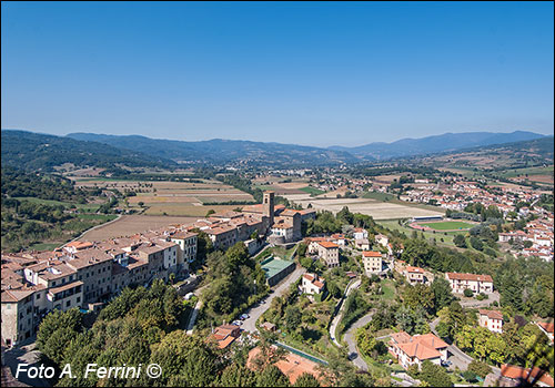 Territorio del Casentino da Poppi