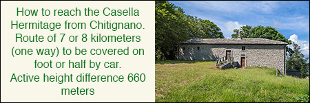 From Chitignano to La Casella From Chitignano to La Casella