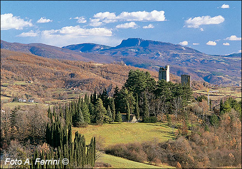 Territorio del Casentino da Romena