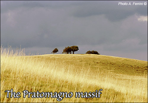 The Pratomagno massif