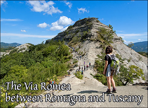 The Via Romea on the Apennines