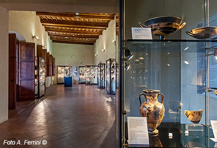 Museo Archeologico Arezzo, esempio di sala