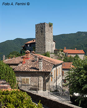 Serravalle, an ancient castle