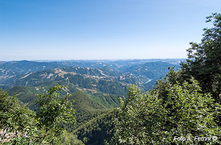 Panorama sulla Romagna