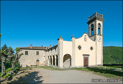 Chitignano, chiesa dei Santi Vincenzo e Pietro