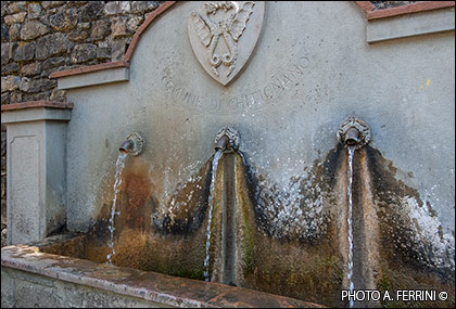 Chitignano, acqua solforica