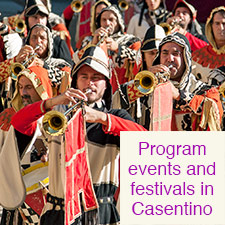 Program events in Casentino