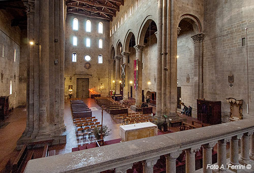Parish Curch of Arezzo, the interior