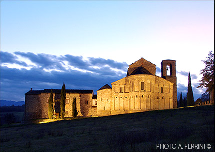 Church of Romena, last light