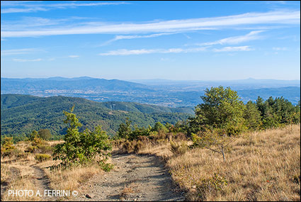 Panorama dal percorso CAI 46