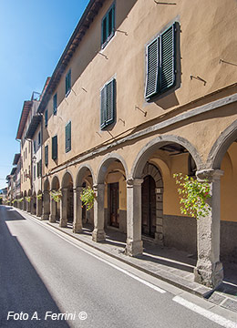 Pratovecchio, Via Garibaldi