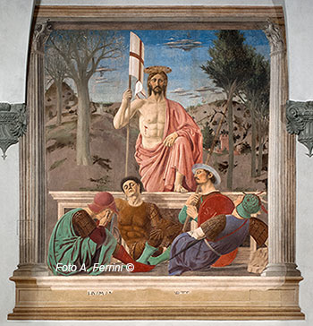Sansepolcro: Resurrezione, Piero Della Francesca