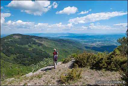 Panorama from Le Tre Punte