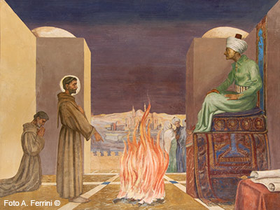 San Francesco con il Sultano d’Egitto