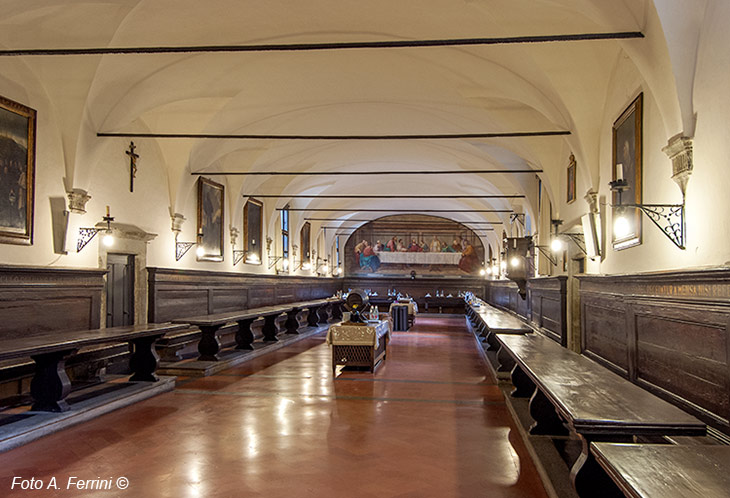 La Verna, the refectory