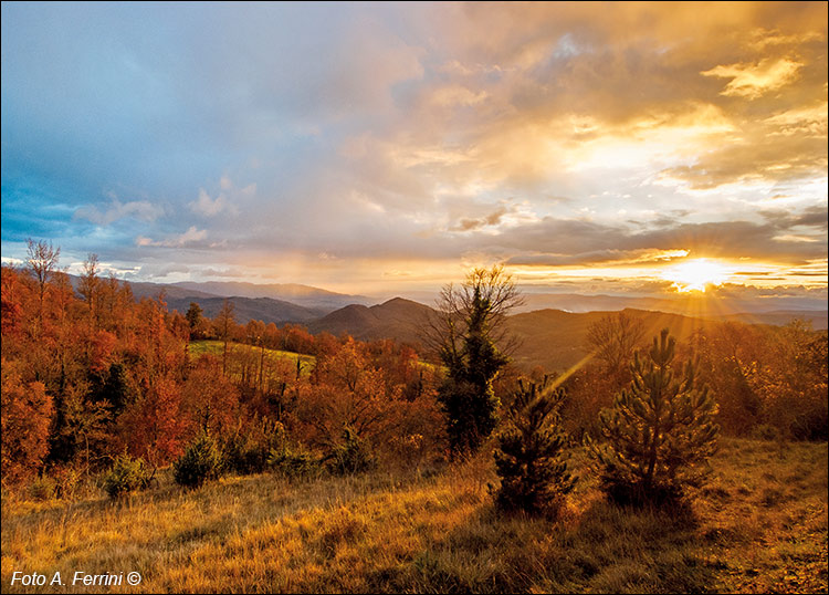 Tramonto su Catenaia