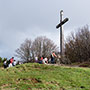 La cima del Falterona
