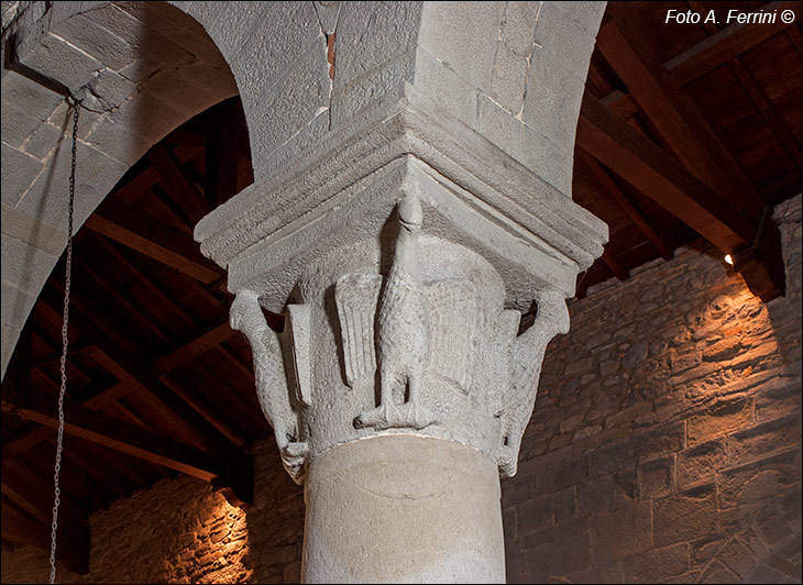 Capitelli romanici in Valdarno