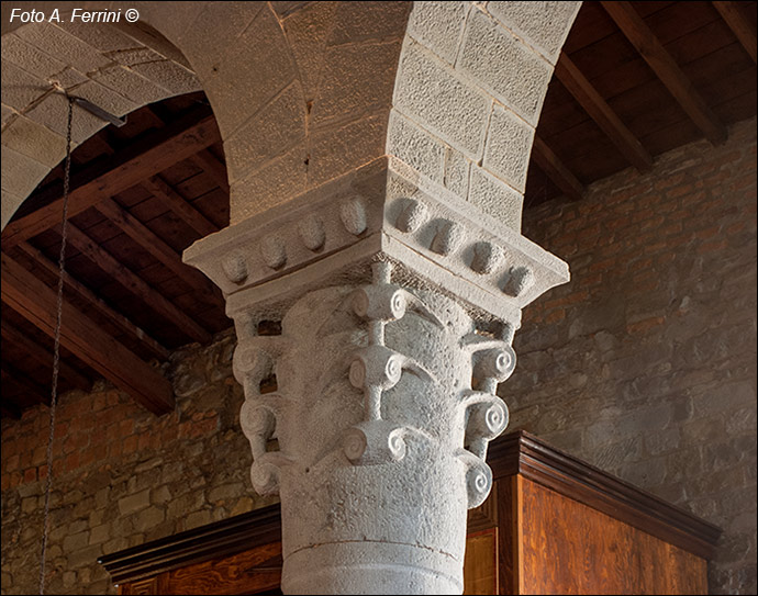 Capitelli romanici in Valdarno