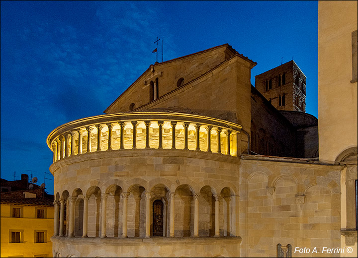 Abside Pieve di Arezzo, loggette