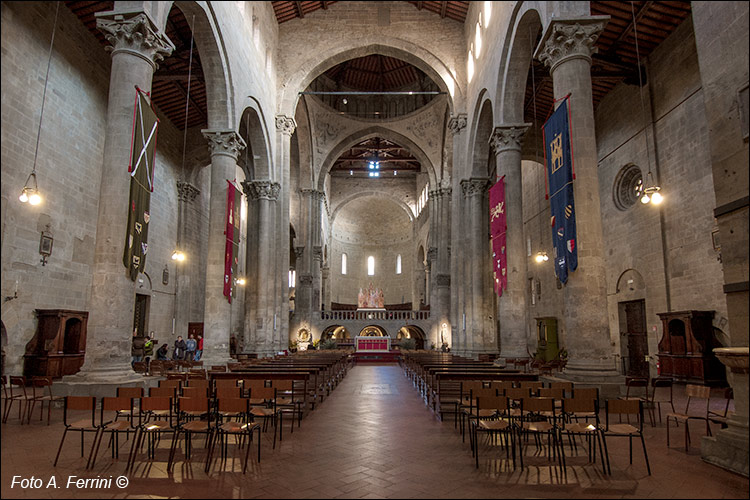 Pieve di Arezzo, interno