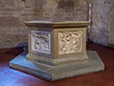 Pieve di Arezzo, Fonte Battesimale