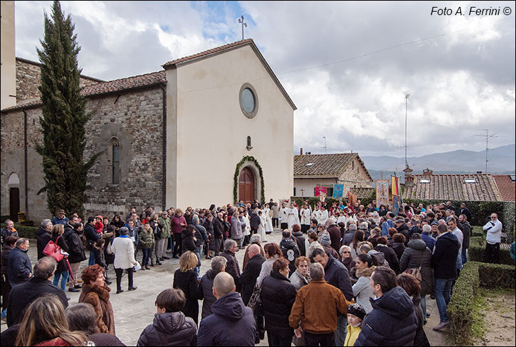 Inaugurazione chiesa di Bibbiena