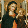Madonna con Bambino, Arcangelo di Cola