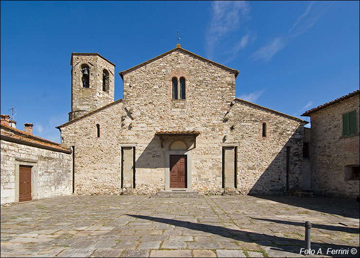 Facciata Pieve di Socana