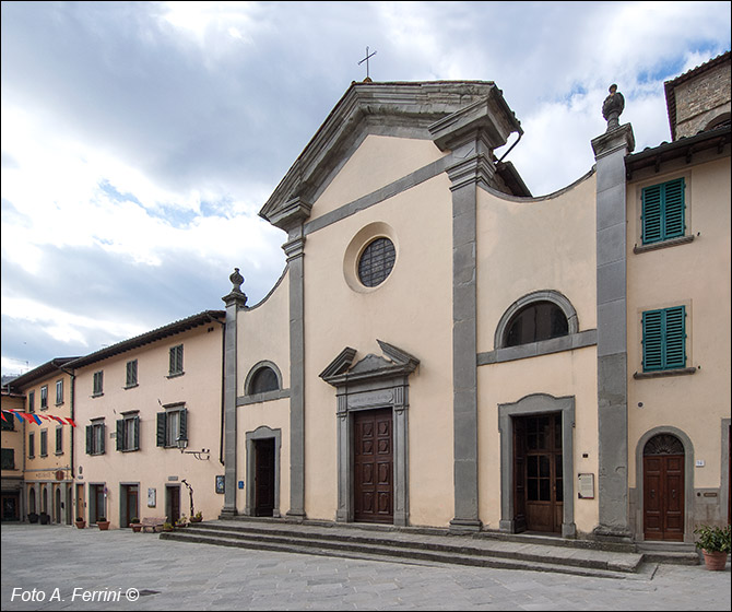 Facciata Pieve di Stia