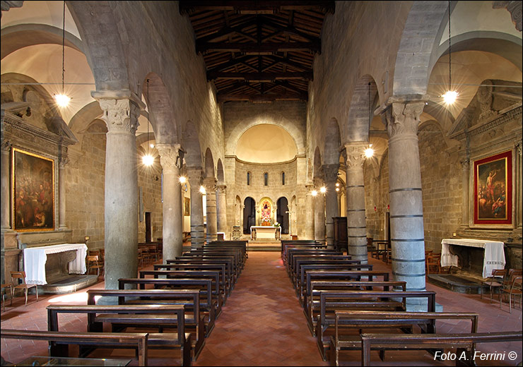 Pieve di Stia, interno