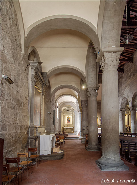 Pieve di Stia, navata sinistra